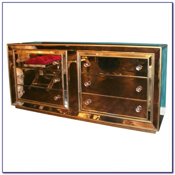 Wood And Mirrored Dresser Wood And Mirrored Dresser