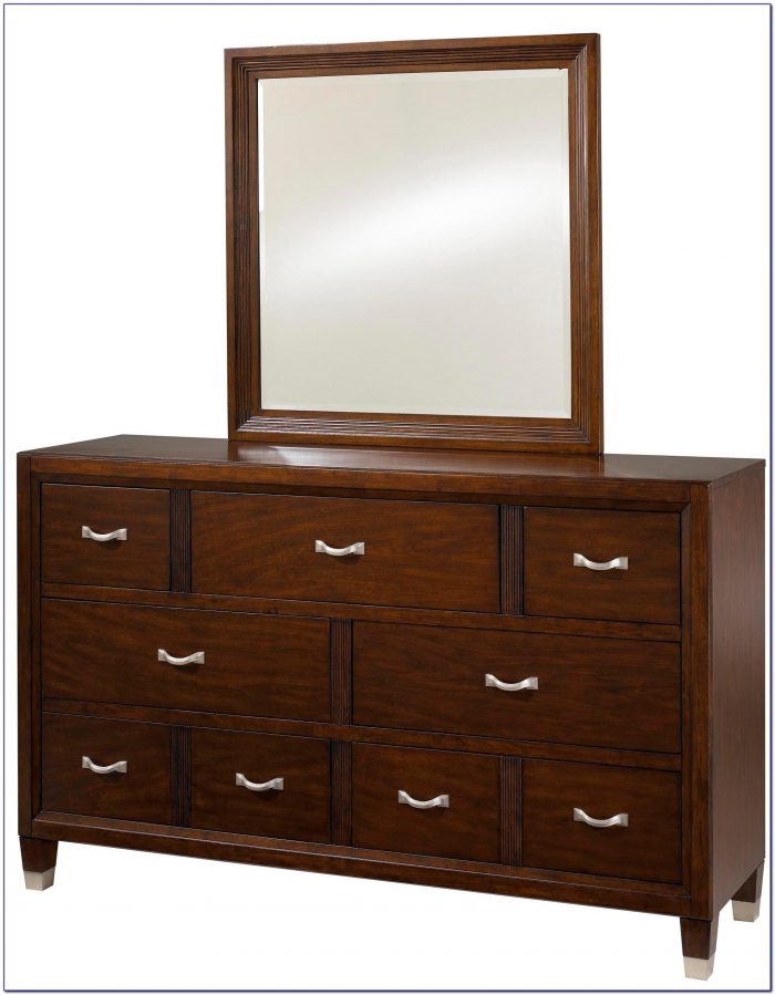 Wood Dresser With Mirror Drawers Wood Dresser With Mirror Drawers