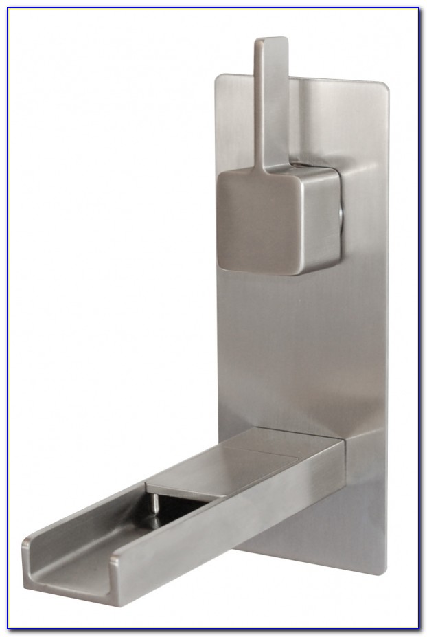 Wovier Brushed Nickel Waterfall Bathroom Sink Faucet Wovier Brushed Nickel Waterfall Bathroom Sink Faucet
