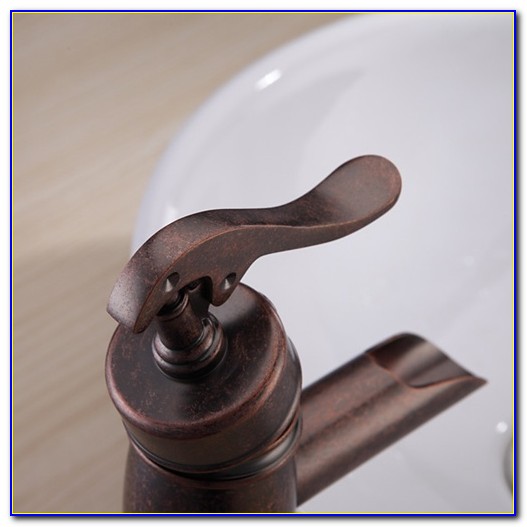 Antique Copper Finish Waterfall Bathroom Sink Faucet Antique Copper Finish Waterfall Bathroom Sink Faucet