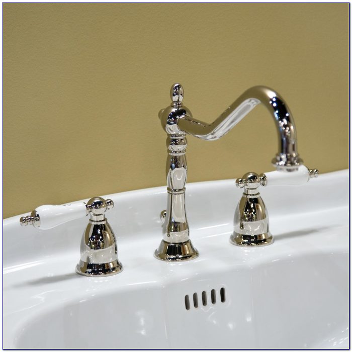 Bathroom Faucets With Porcelain Cross Handles Bathroom Faucets With Porcelain Cross Handles