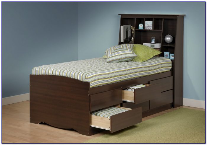 Bed Frame Headboard With Storage Bed Frame Headboard With Storage