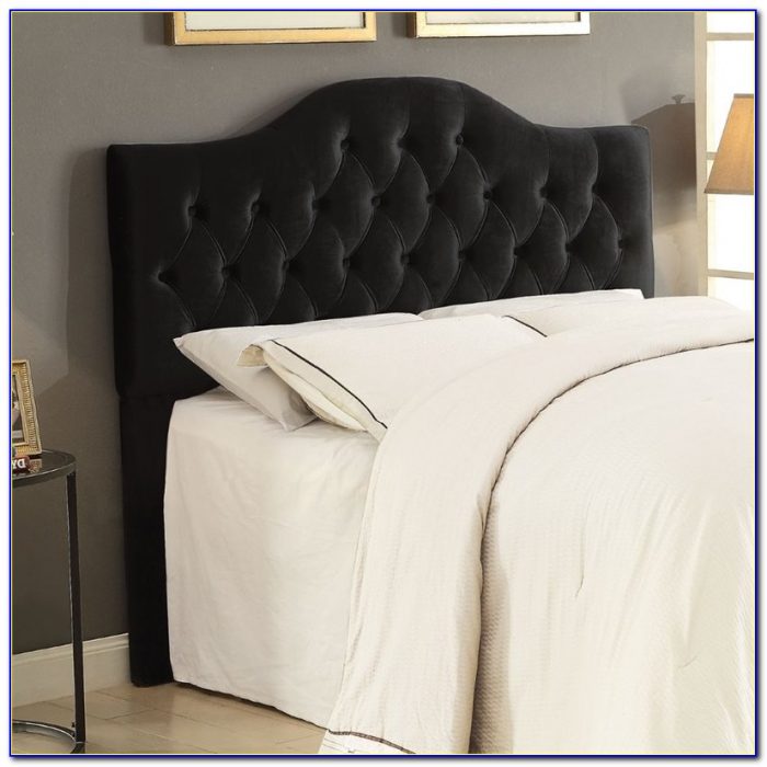 Black California King Tufted Headboard Black California King Tufted Headboard