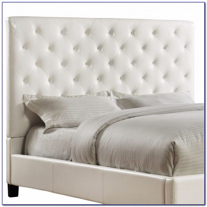 Black Leather Tufted Headboard Queen Black Leather Tufted Headboard Queen