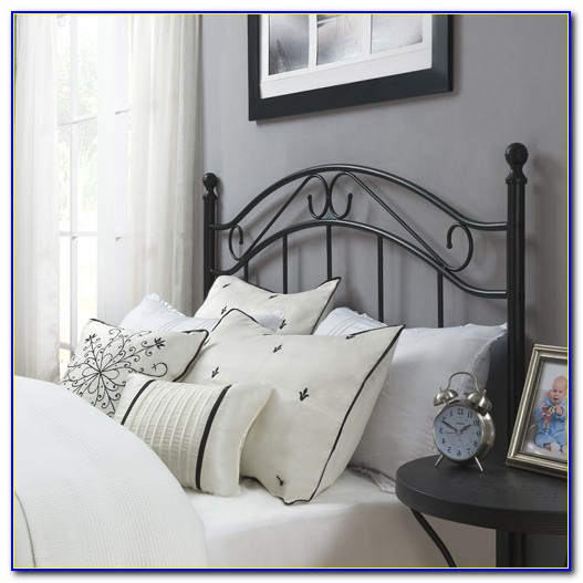 Black Metal Queen Bed Frame With Headboard Black Metal Queen Bed Frame With Headboard
