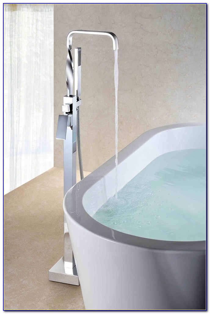 California Faucets Floor Mounted Tub Filler California Faucets Floor Mounted Tub Filler