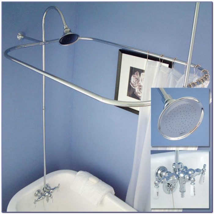 Clawfoot Tub Faucet Shower Kit Clawfoot Tub Faucet Shower Kit