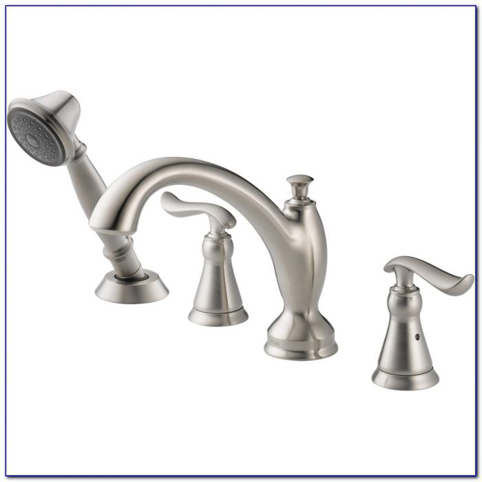 Deck Mounted Tub Faucet With Shower Deck Mounted Tub Faucet With Shower