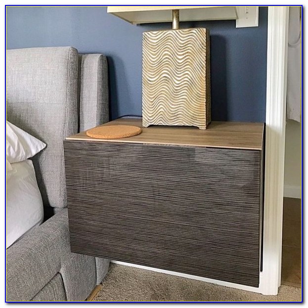 Diy Floating Headboard With Nightstands Diy Floating Headboard With Nightstands