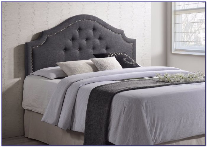 Diy Upholstered Headboard With Nailhead Trim And 2 Inch Foam Diy Upholstered Headboard With Nailhead Trim And 2 Inch Foam