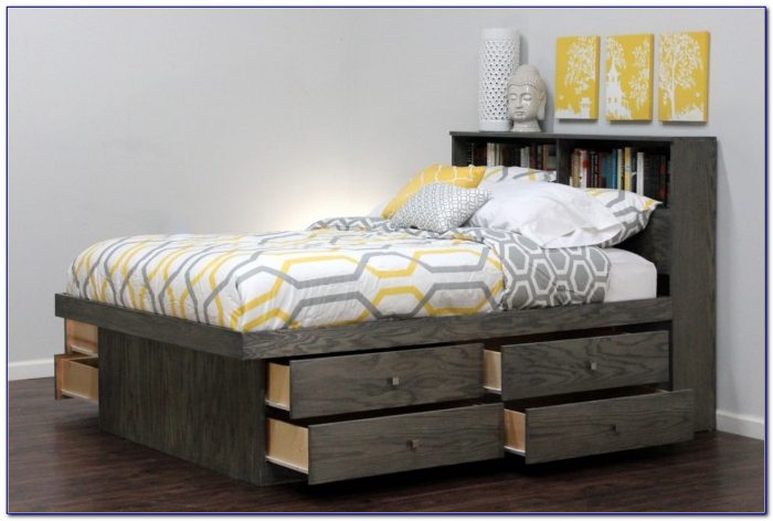 Full Size Platform Bed With Tufted Headboard Full Size Platform Bed With Tufted Headboard