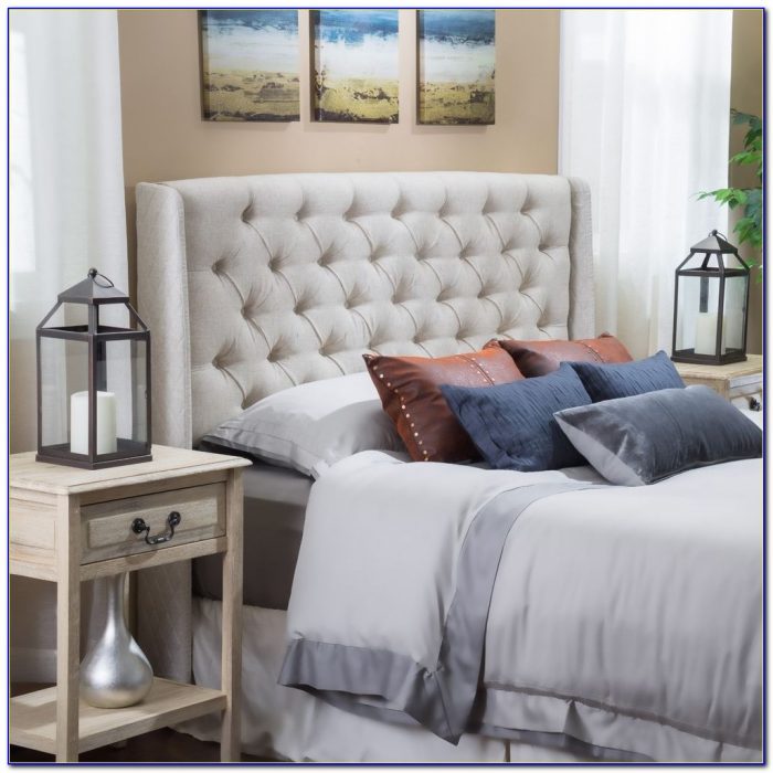Grey Tufted Full Size Headboard Grey Tufted Full Size Headboard