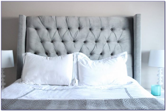 How To Make A Tufted Headboard With Nailhead Trim How To Make A Tufted Headboard With Nailhead Trim
