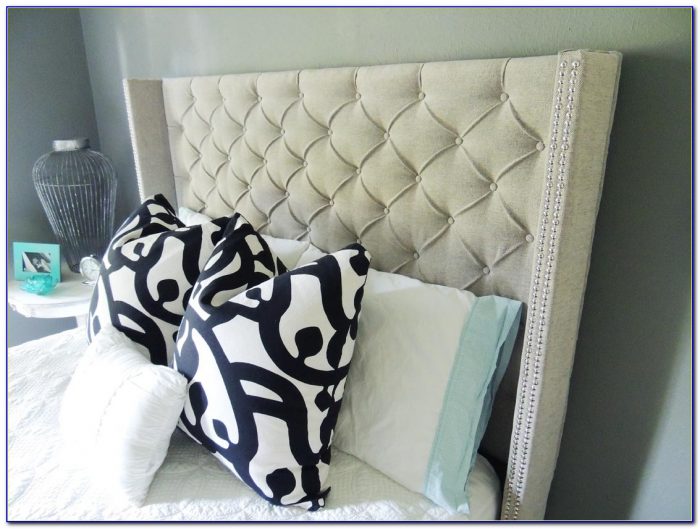 How To Make Wingback Upholstered Headboard How To Make Wingback Upholstered Headboard