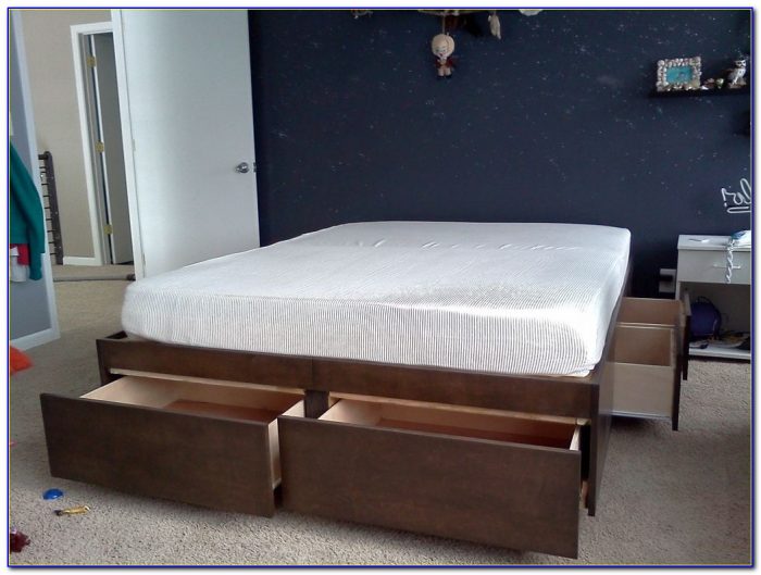 King Storage Bed Frame Without Headboard King Storage Bed Frame Without Headboard