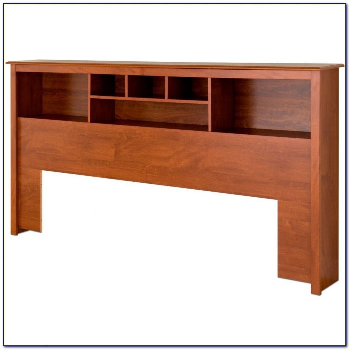 King Size Oak Headboard With Shelves King Size Oak Headboard With Shelves
