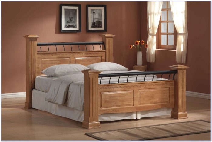 King Size Wood Headboard And Frame King Size Wood Headboard And Frame
