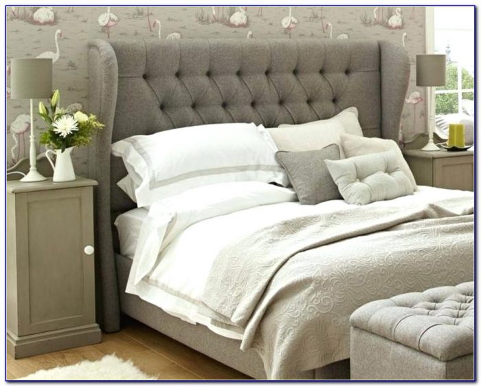 King Upholstered Headboard With Nailhead Trim King Upholstered Headboard With Nailhead Trim