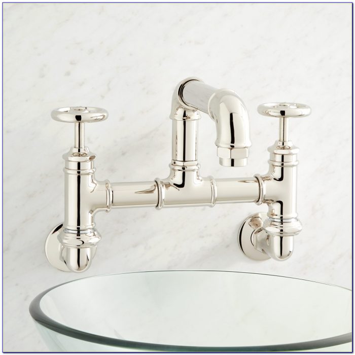 Kohler Purist Wall Mounted Bridge Faucet Kohler Purist Wall Mounted Bridge Faucet