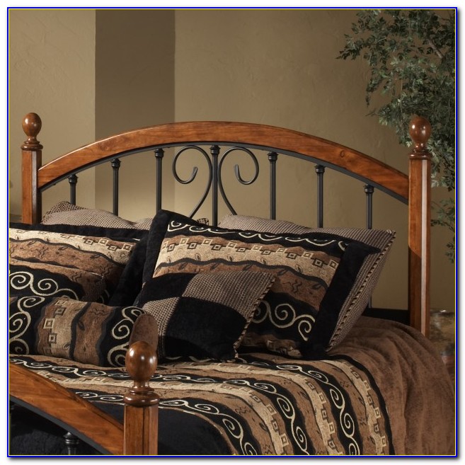 Metal And Wood Headboards Metal And Wood Headboards