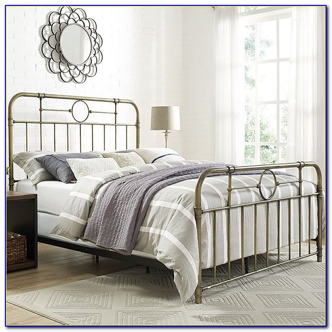 Metal Bed Frame Headboard & Footboard Conversion Metal Bed Frame Headboard & Footboard Conversion