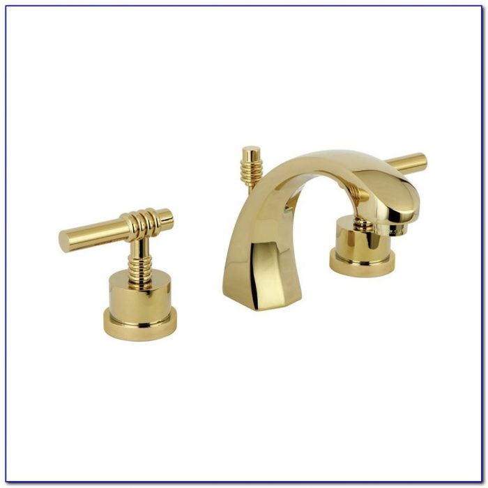 Polished Brass Two Handle Widespread Bathroom Faucets Polished Brass Two Handle Widespread Bathroom Faucets