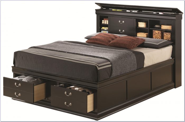 Queen Beds With Headboard Storage Queen Beds With Headboard Storage