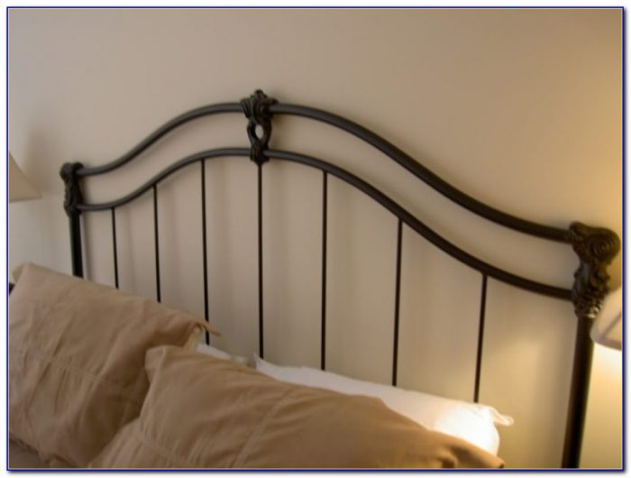 Queen Size Black Metal Headboard Queen Size Black Metal Headboard