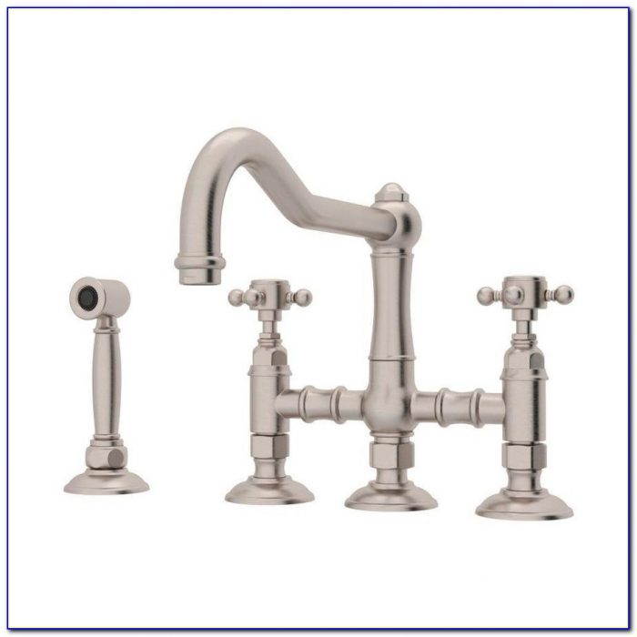 Rohl Wall Mounted Country Kitchen Bridge Faucet Rohl Wall Mounted Country Kitchen Bridge Faucet