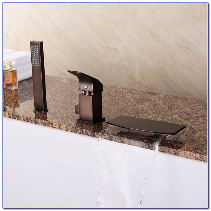 Roman Tub Faucet With Hand Shower Oil Rubbed Bronze Roman Tub Faucet With Hand Shower Oil Rubbed Bronze