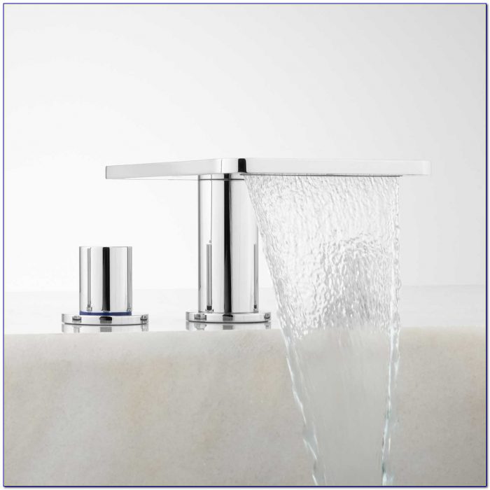 Roman Tub Waterfall Faucet With Hand Shower Roman Tub Waterfall Faucet With Hand Shower