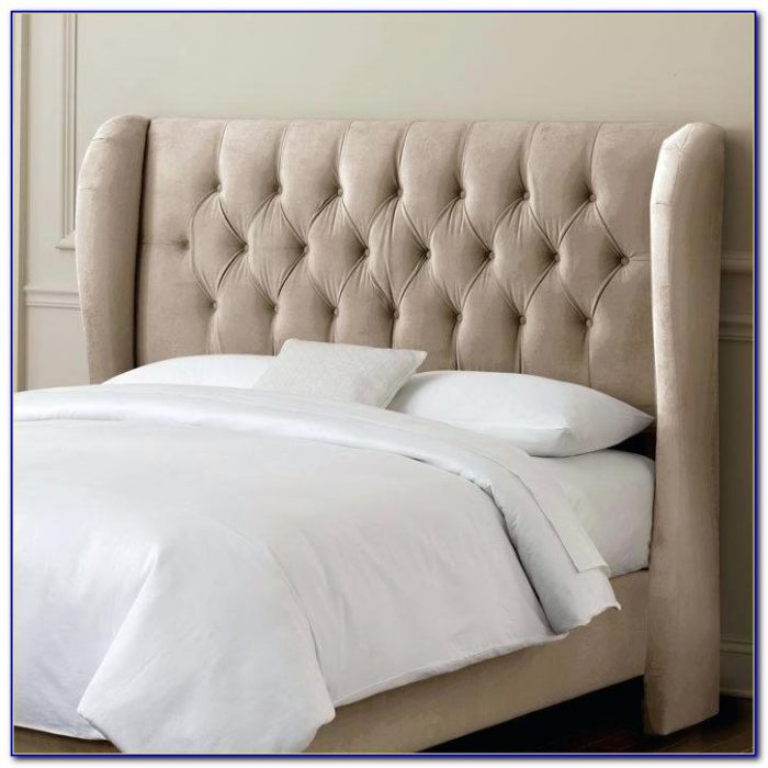 Skyline Custom Upholstered Tufted Wingback Headboard Skyline Custom Upholstered Tufted Wingback Headboard