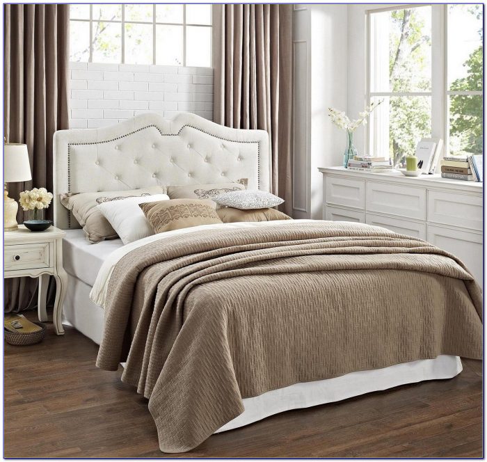 Upholstered Headboard With Nailhead Trim Upholstered Headboard With Nailhead Trim