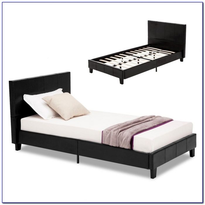 Upholstered Headboard With Wood Bed Frame Upholstered Headboard With Wood Bed Frame