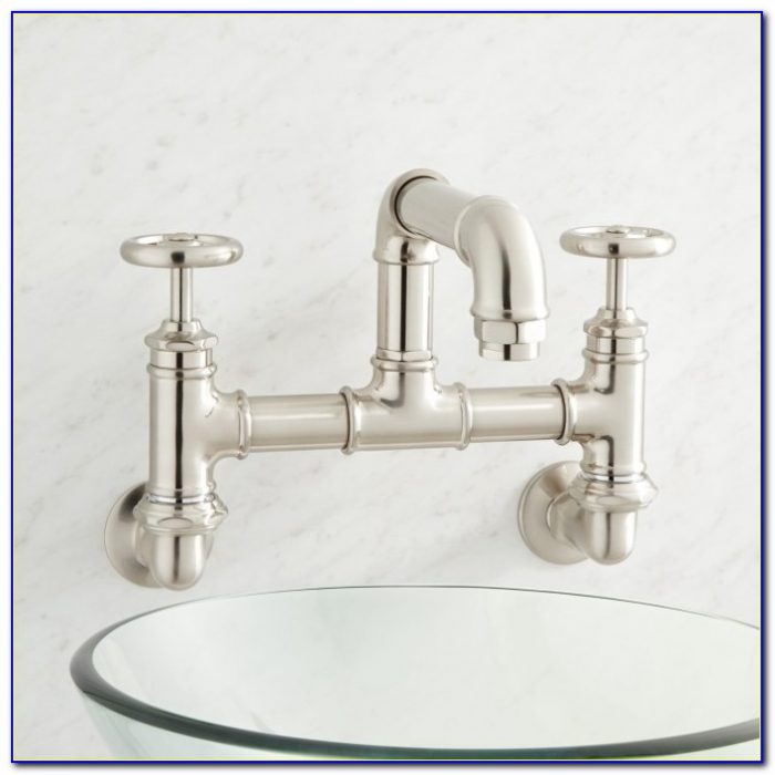Wall Mounted Bridge Faucet Bathroom Wall Mounted Bridge Faucet Bathroom