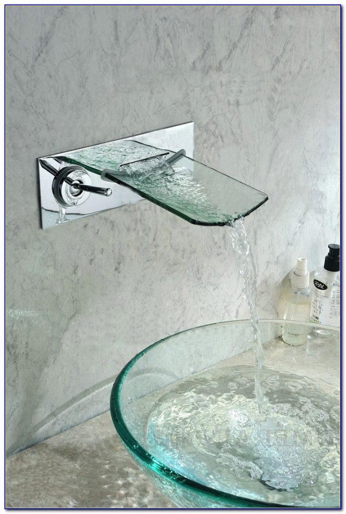 Wall Mounted Waterfall Tub Faucet With Hand Shower Wall Mounted Waterfall Tub Faucet With Hand Shower