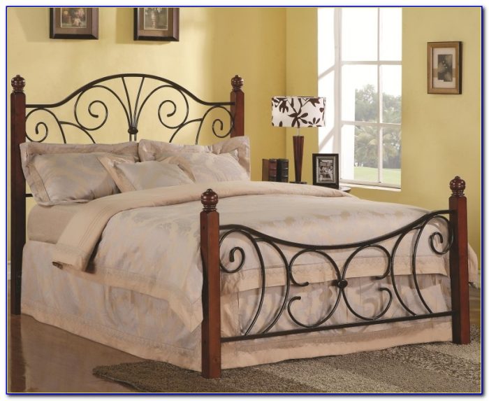 White Metal Headboard And Footboard Queen White Metal Headboard And Footboard Queen