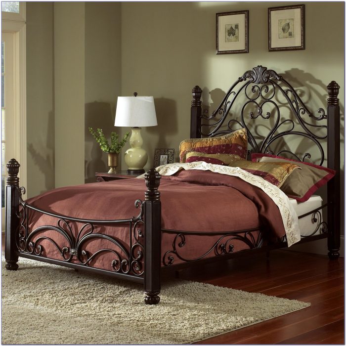Metal Queen Size Bed Frame With Headboard Metal Queen Size Bed Frame With Headboard
