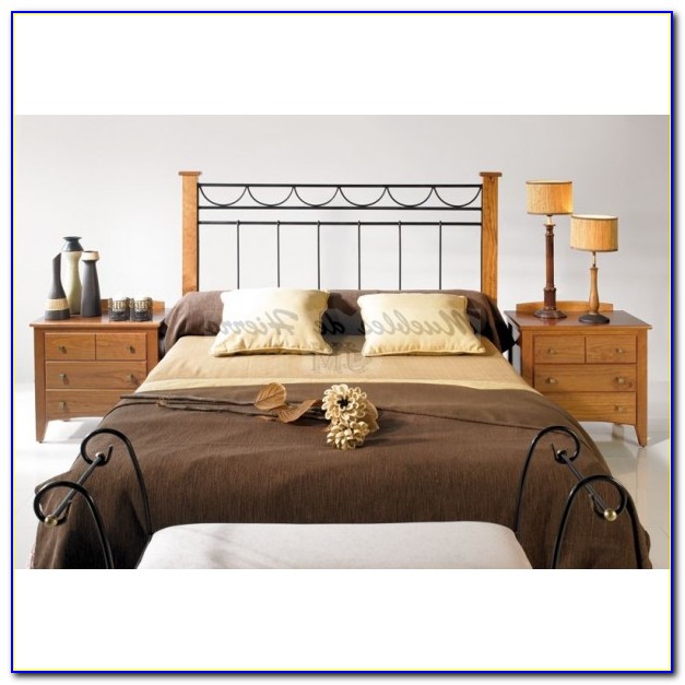 Rod Iron And Wood Headboards Rod Iron And Wood Headboards